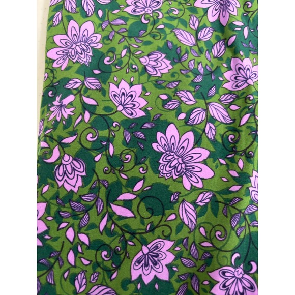 3 pair bundle Lularoe Tall Curvy Leggings Floral Print Green Black Red Womens - Picture 2 of 5